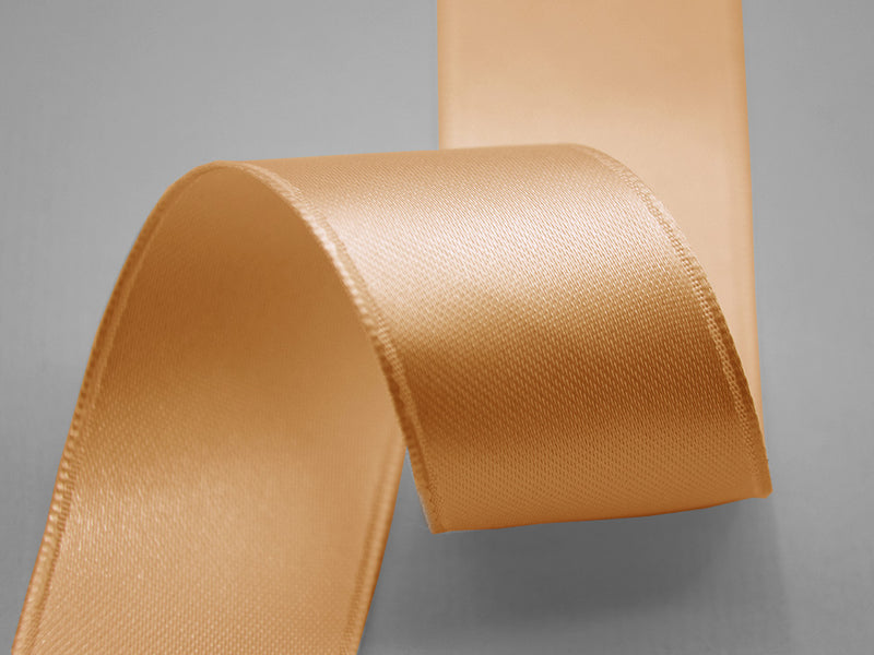 Double satin 40mm orange side tie tie Doca beak