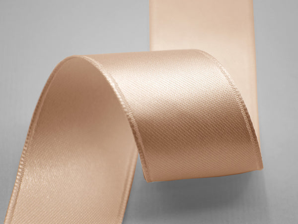 Double satin 30mm Light salmon side tie