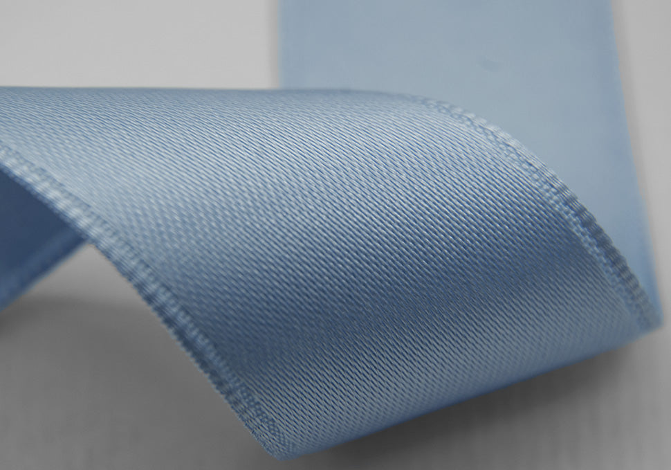 doppio raso tirante laterale 30 mm blu chiaro
