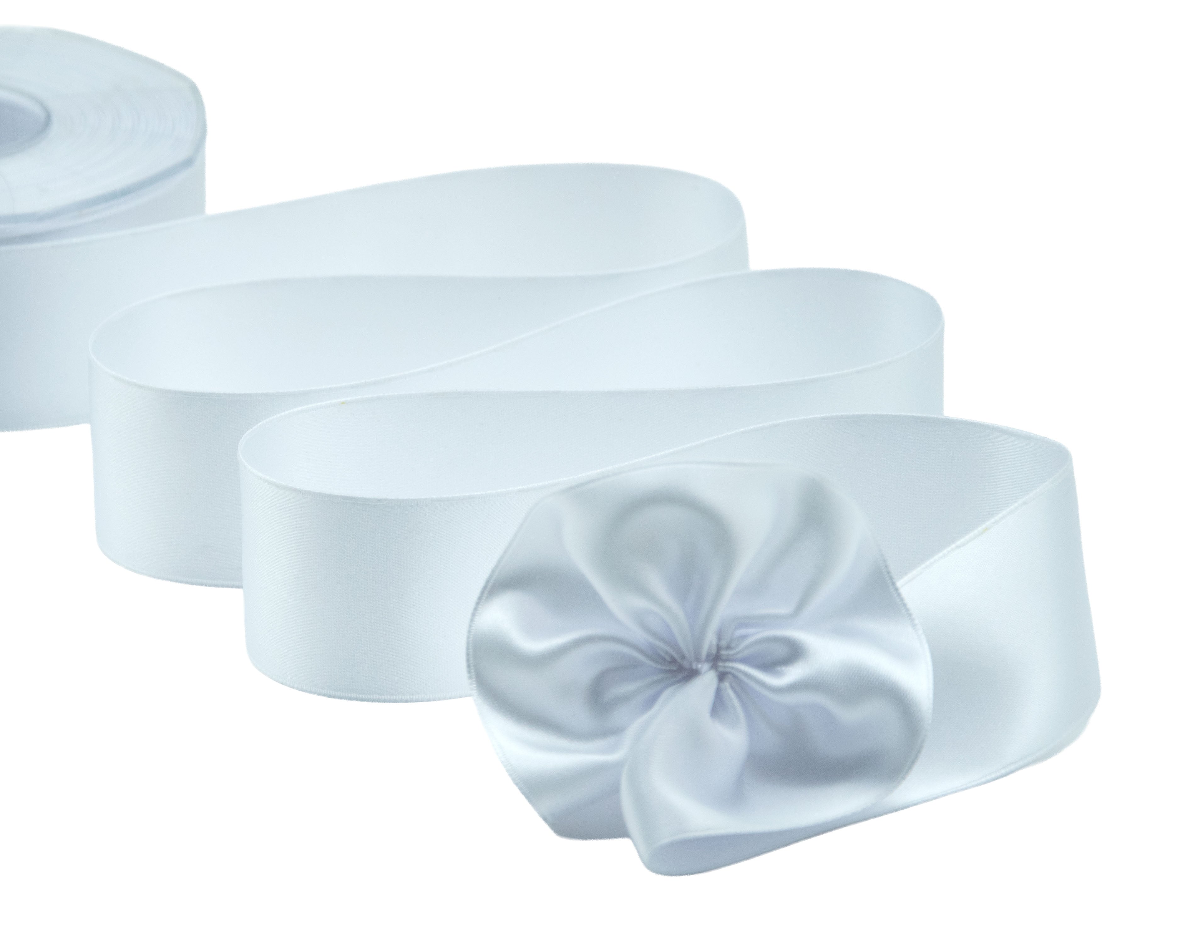 doppio raso tirante laterale 30 mm bianco ottico