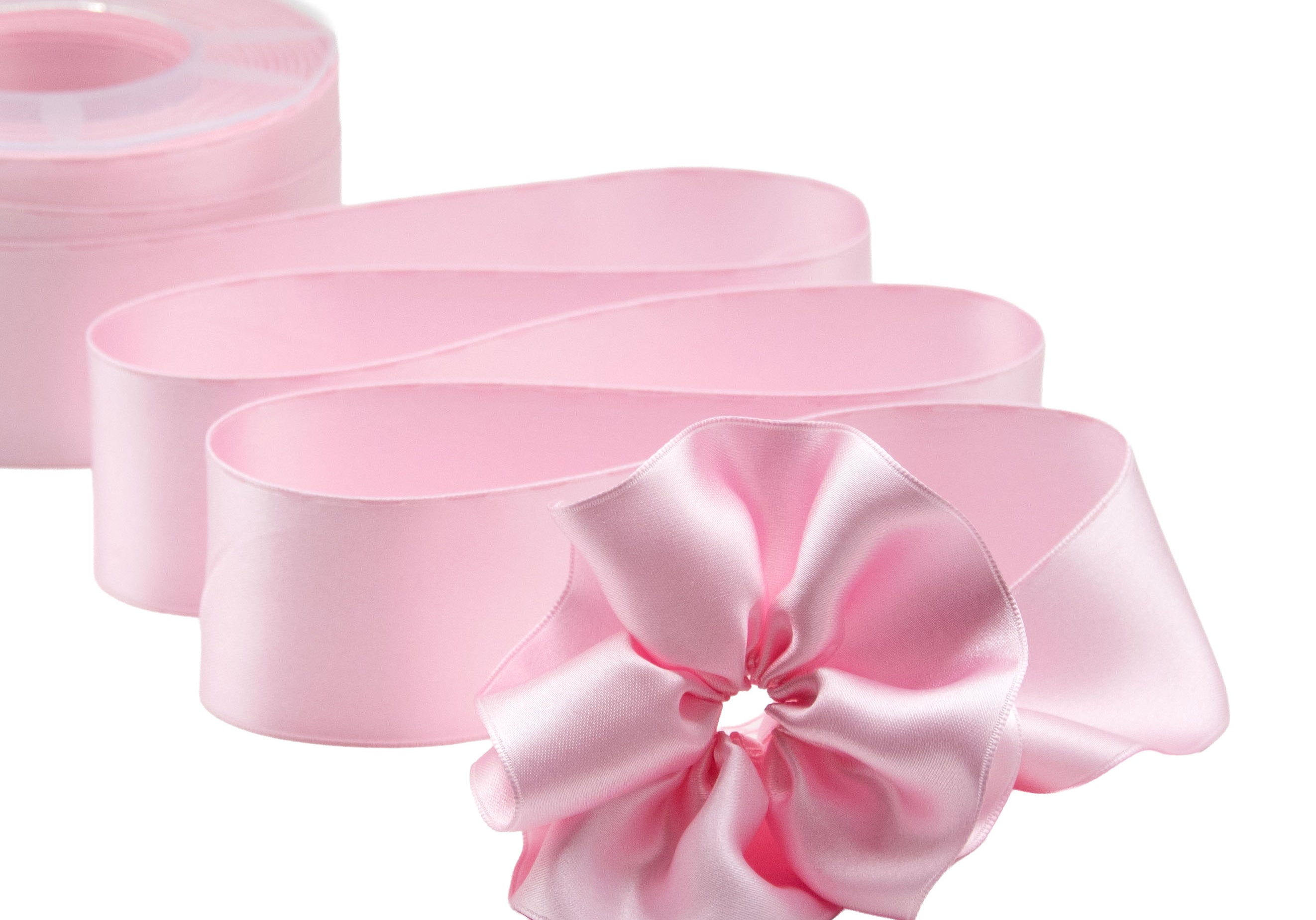 doppio raso tirante laterale 30 mm rosa baby