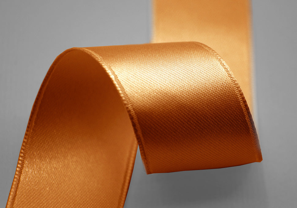 doppio raso tirante laterale 30 mm arancio scuro