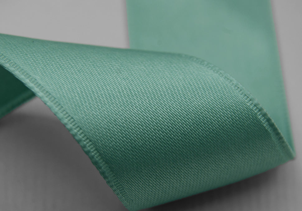 doppio raso tirante laterale 30 mm verde acqua marina