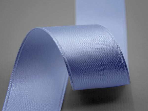 Double Satin 30mm Lavender Side Tie
