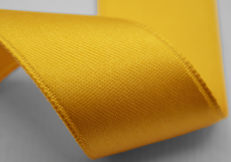 doppio raso tirante laterale 40 mm giallo sole