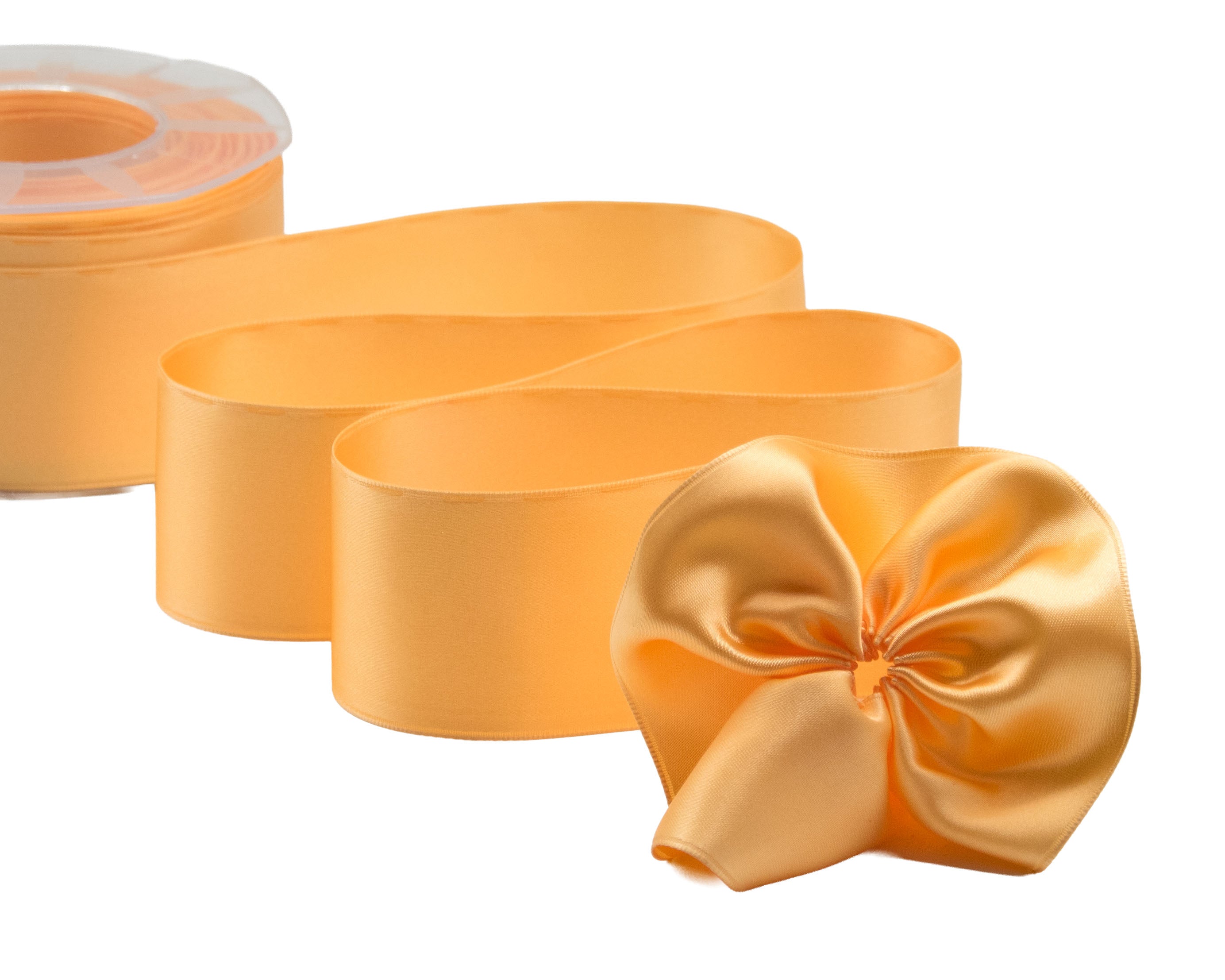 doppio raso tirante laterale 40 mm arancio becco d'oca
