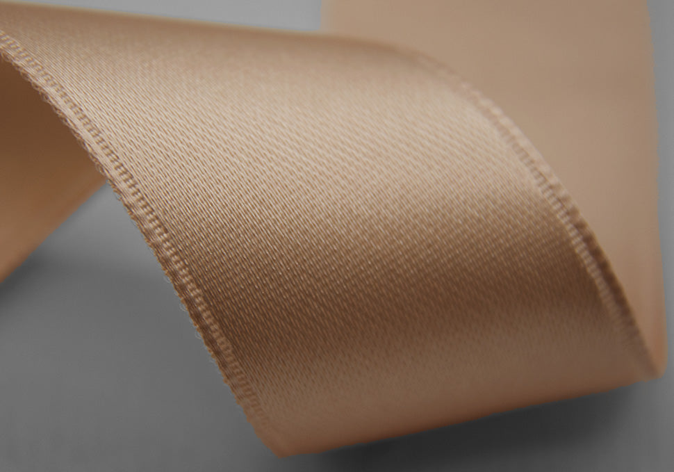 doppio raso tirante laterale 40 mm albicocca chiaro