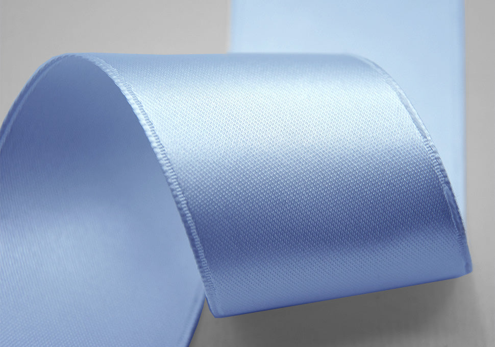 doppio raso tirante laterale 40 mm blu chiaro