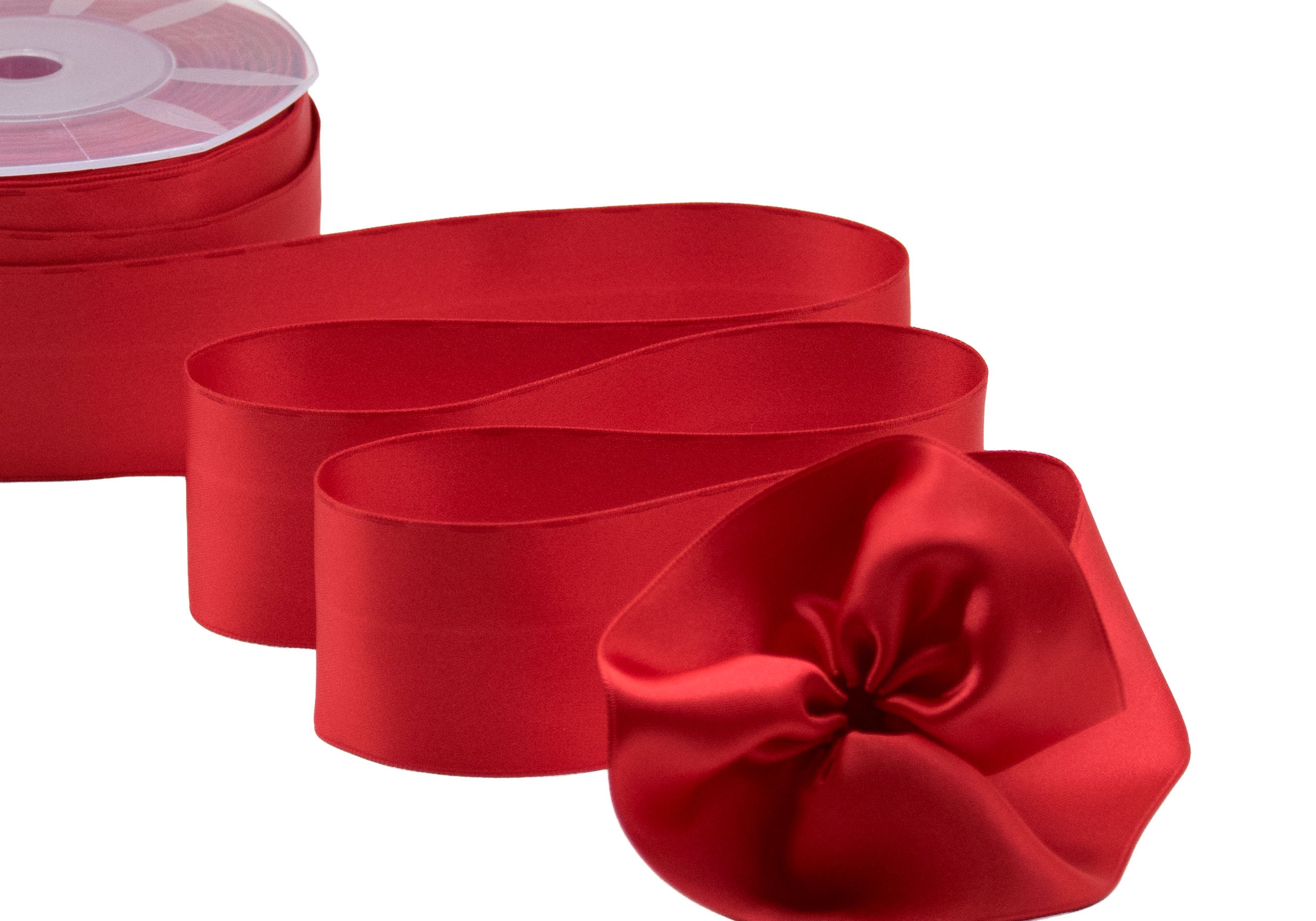 doppio raso tirante laterale 40 mm rosso