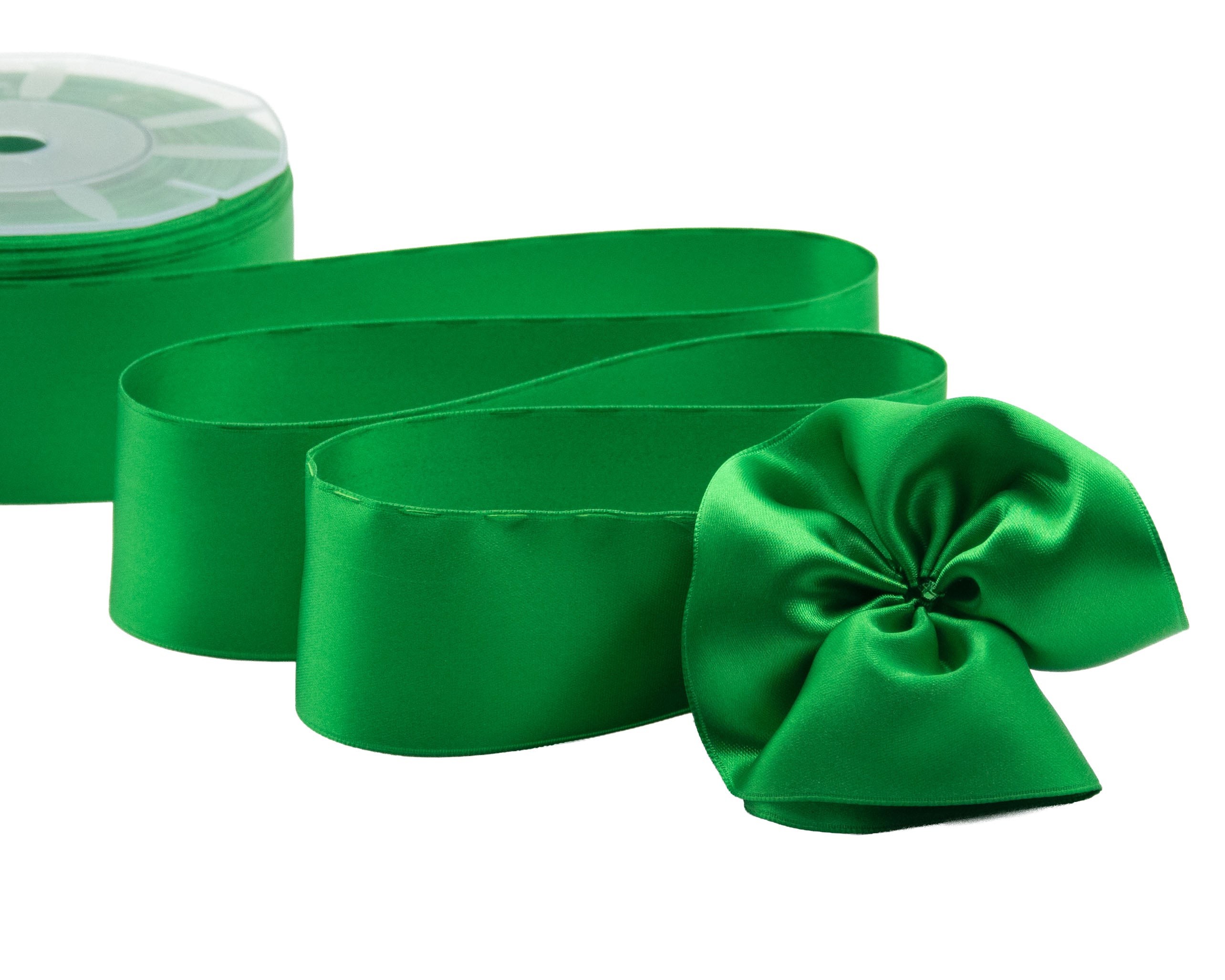 doppio raso tirante laterale 40 mm verde bandiera