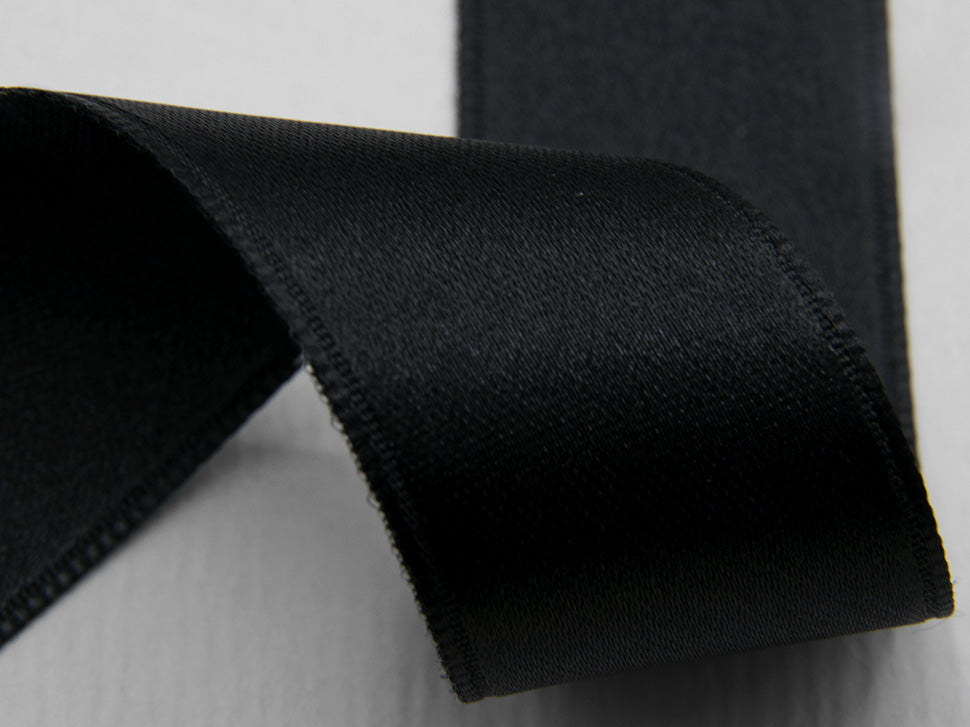 doppio raso tirante laterale 40 mm nero