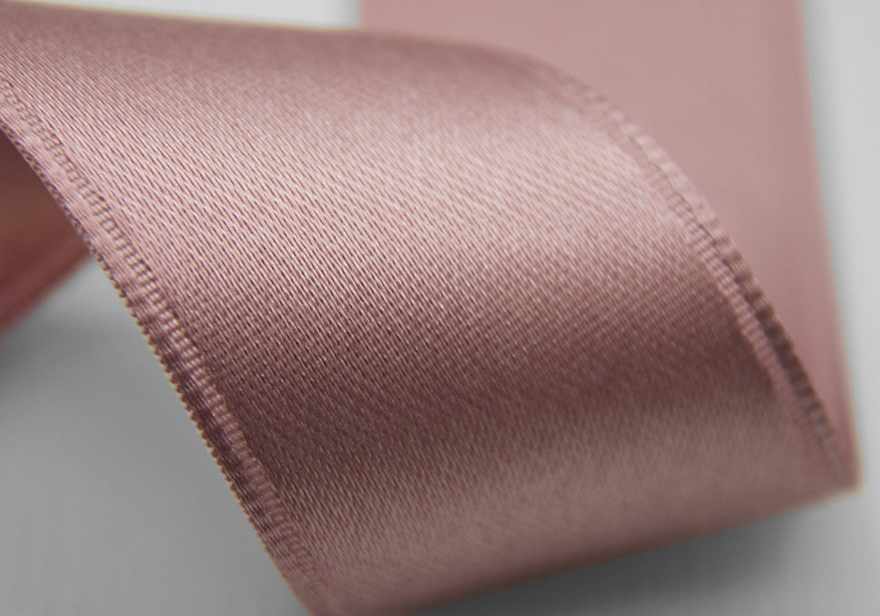 doppio raso tirante laterale 40 mm rosa antico