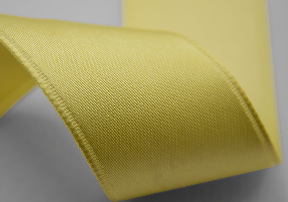 doppio raso tirante laterale 40 mm giallo