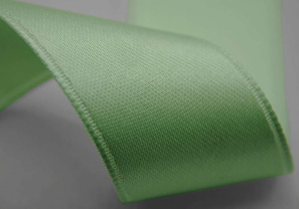 doppio raso tirante laterale 40 mm verde menta