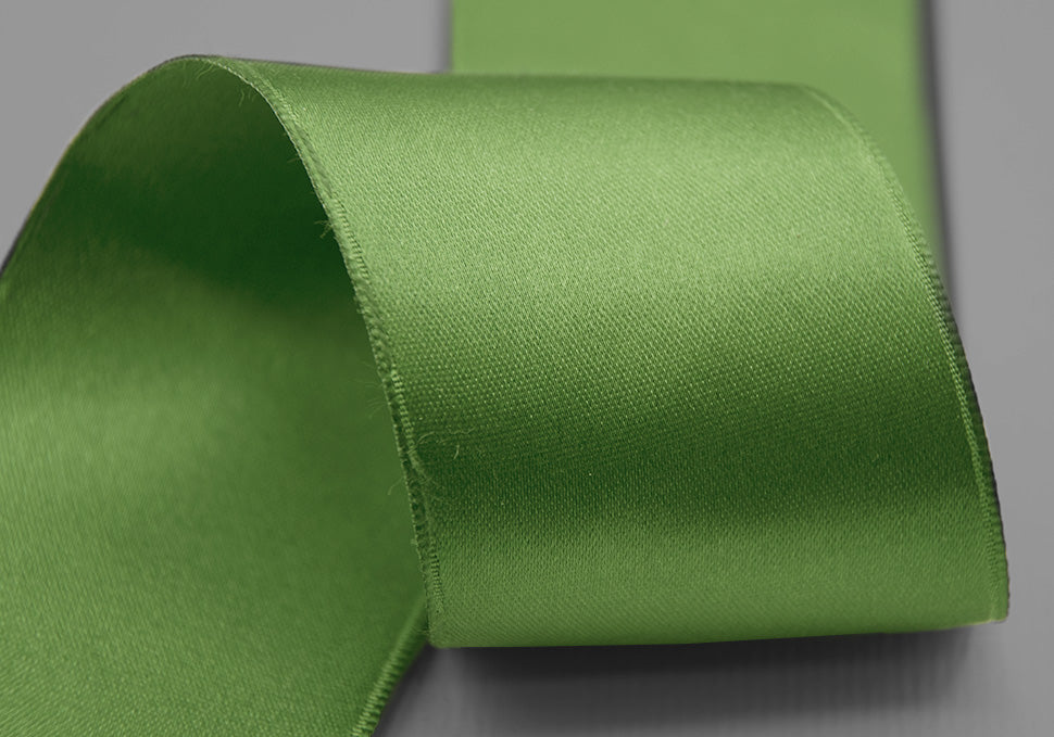 doppio raso tirante laterale 40 mm verde mela