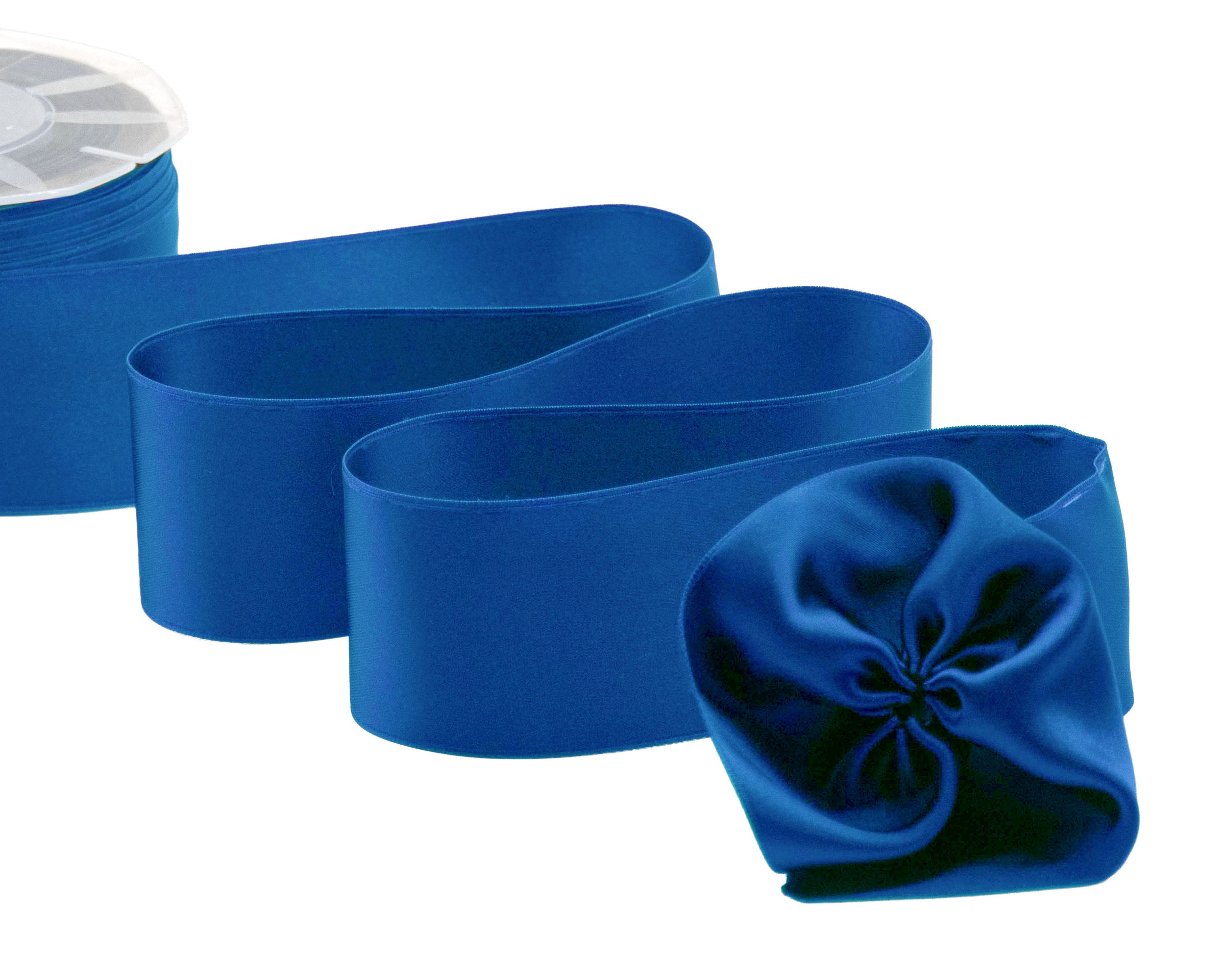 doppio raso tirante laterale 40 mm blu cina
