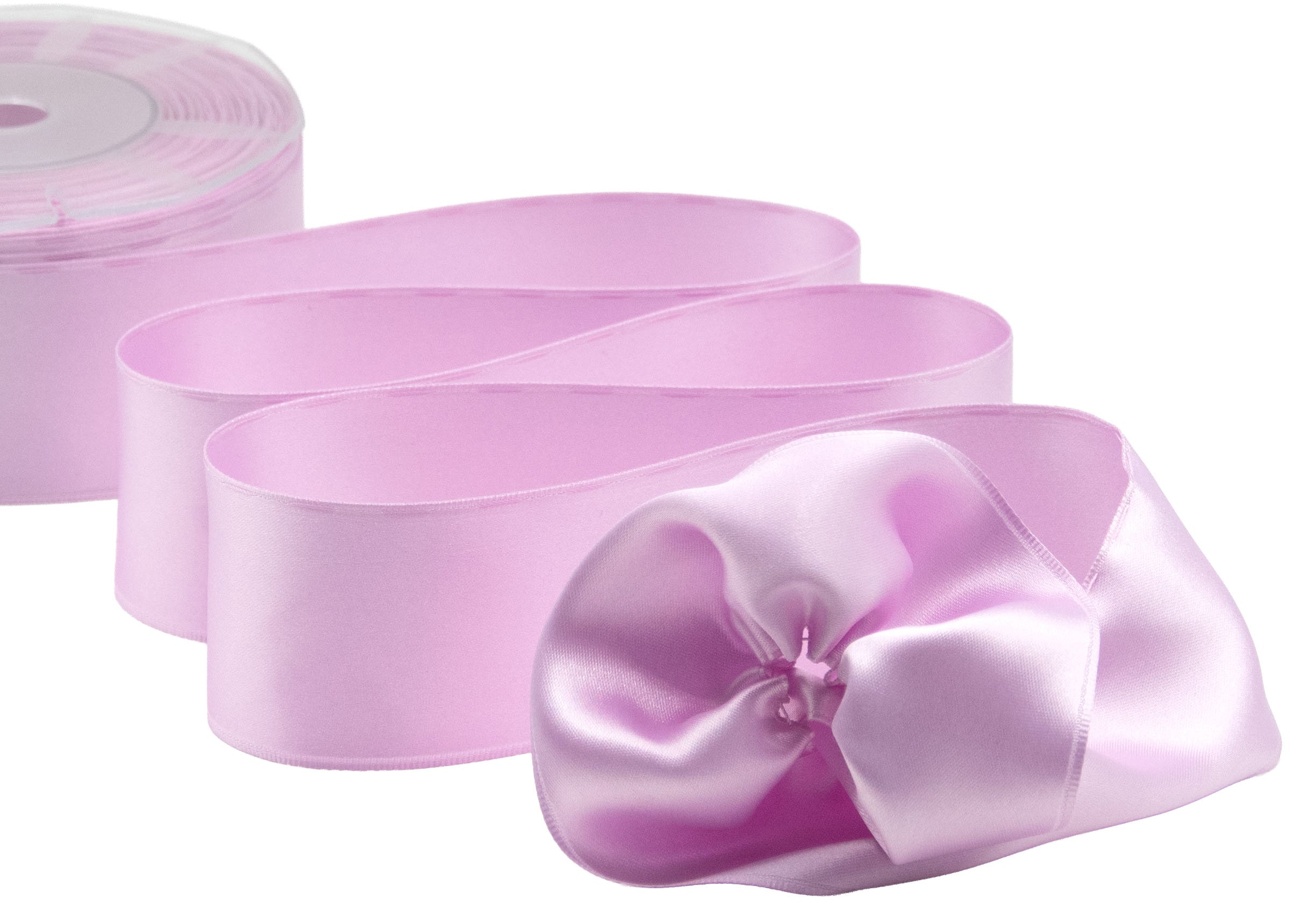 doppio raso tirante laterale 40 mm lilla/rosa
