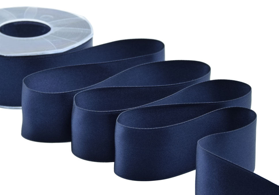 doppio raso 40 mm blu notte