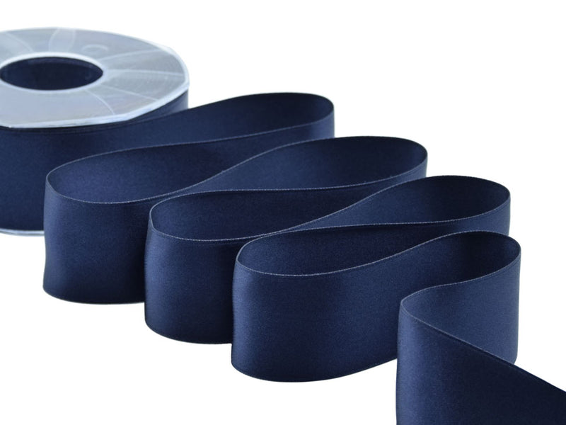 doppio raso 40 mm blu notte