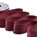 doppio raso 40 mm bordeaux