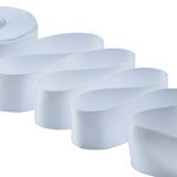 doppio raso 40 mm bianco ottico