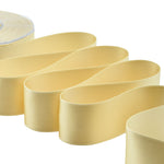 doppio raso 40 mm giallo oro
