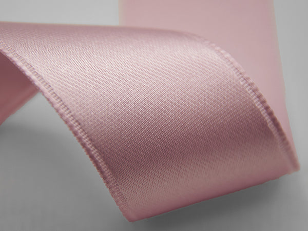 Double Satin 50mm Pink Baby Side Tie