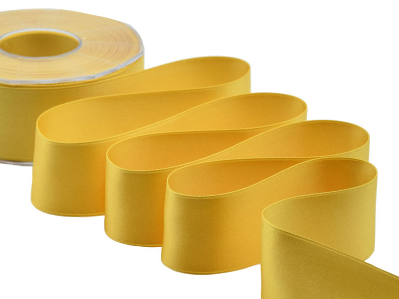 Double Satin 40mm sun yellow
