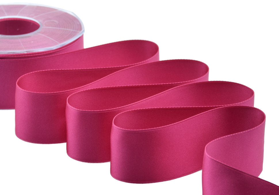 doppio raso 40 mm fuxia peonia