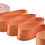 doppio raso 40 mm arancio pesca