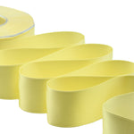 doppio raso 40 mm giallo