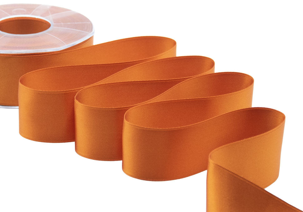 doppio raso 40 mm arancio scuro
