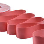 doppio raso 40 mm rosso corallo