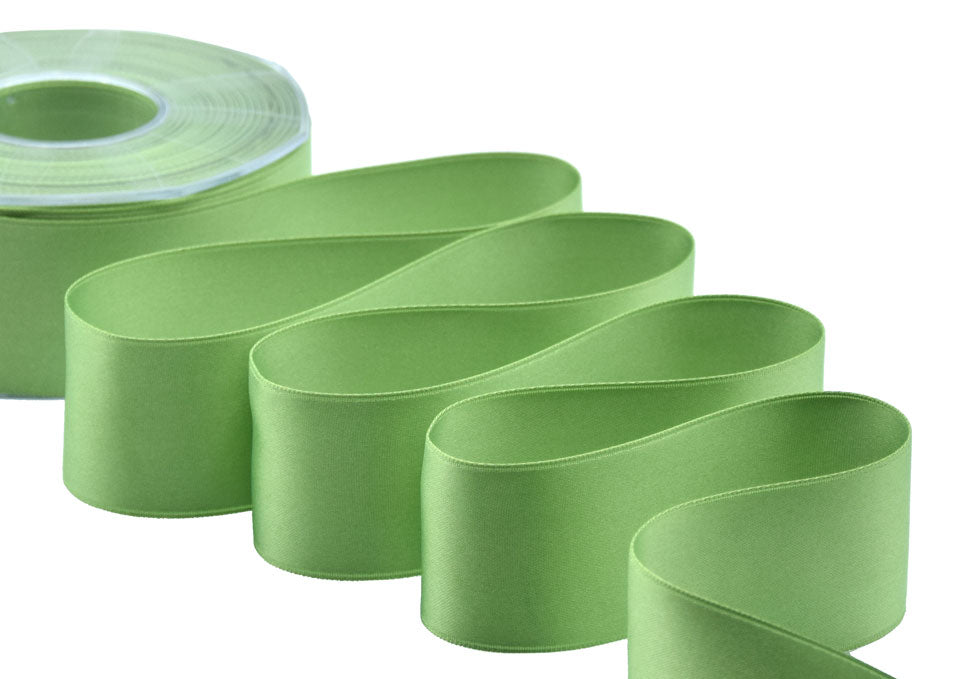 doppio raso 40 mm verde mela
