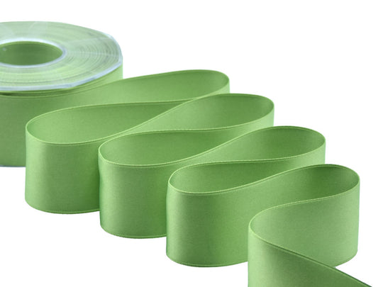 doppio raso 40 mm verde mela