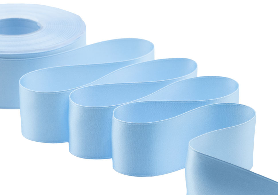 doppio raso 40 mm azzurro baby