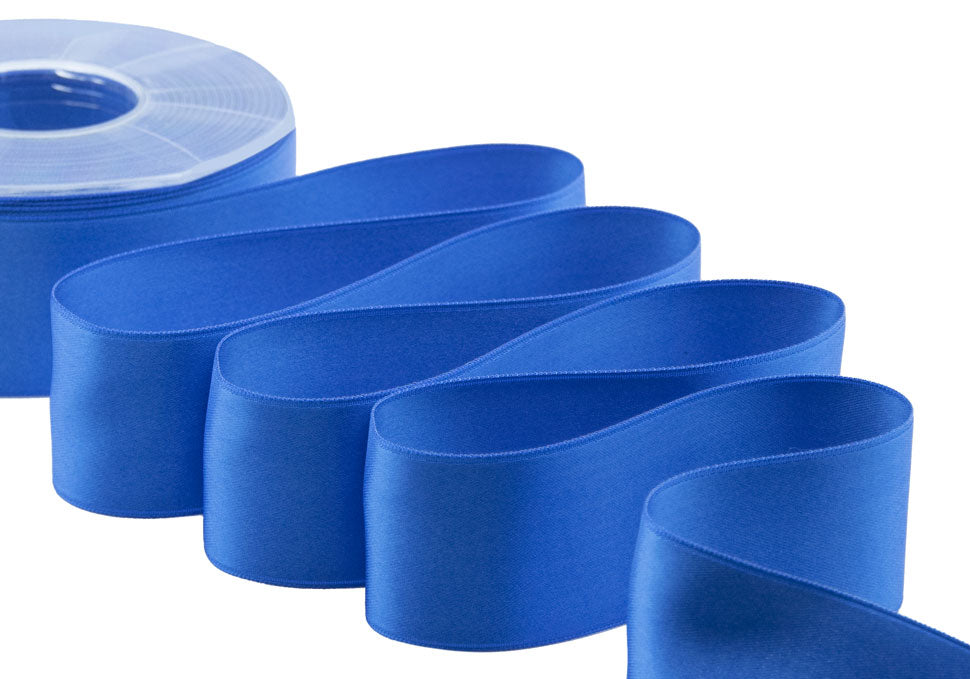 doppio raso 40 mm blu cina