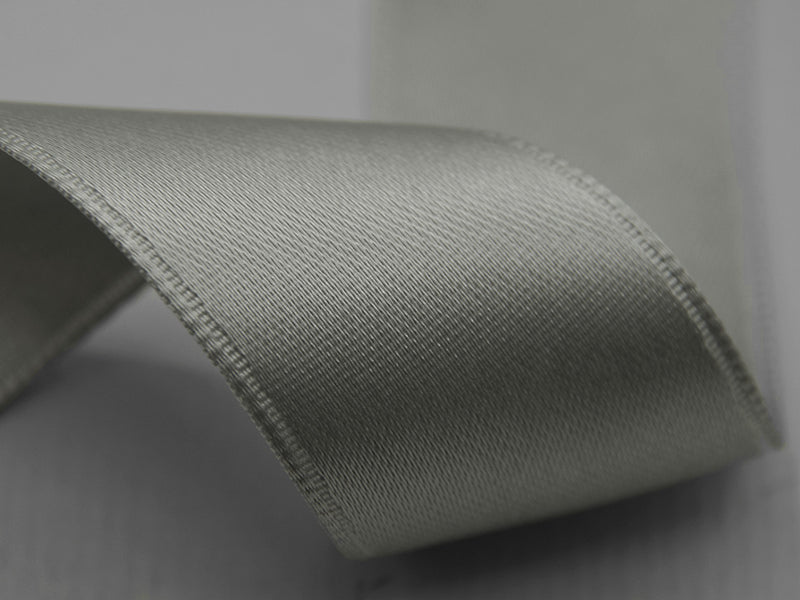 Double satin 40mm pearl gray