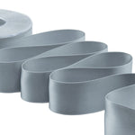 doppio raso 40 mm grigio scuro