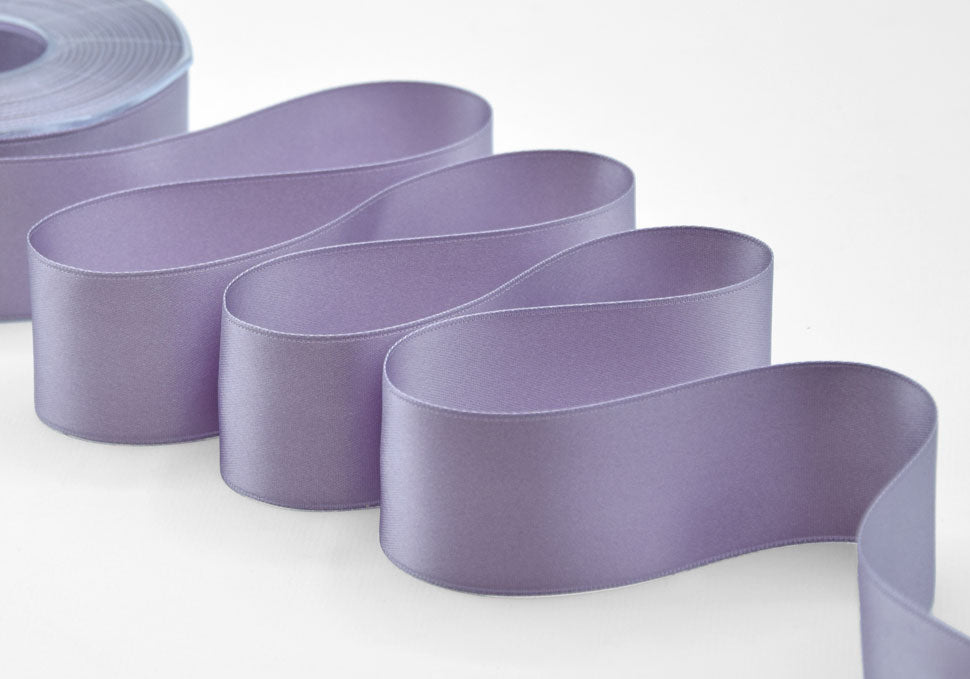 doppio raso 40 mm malva