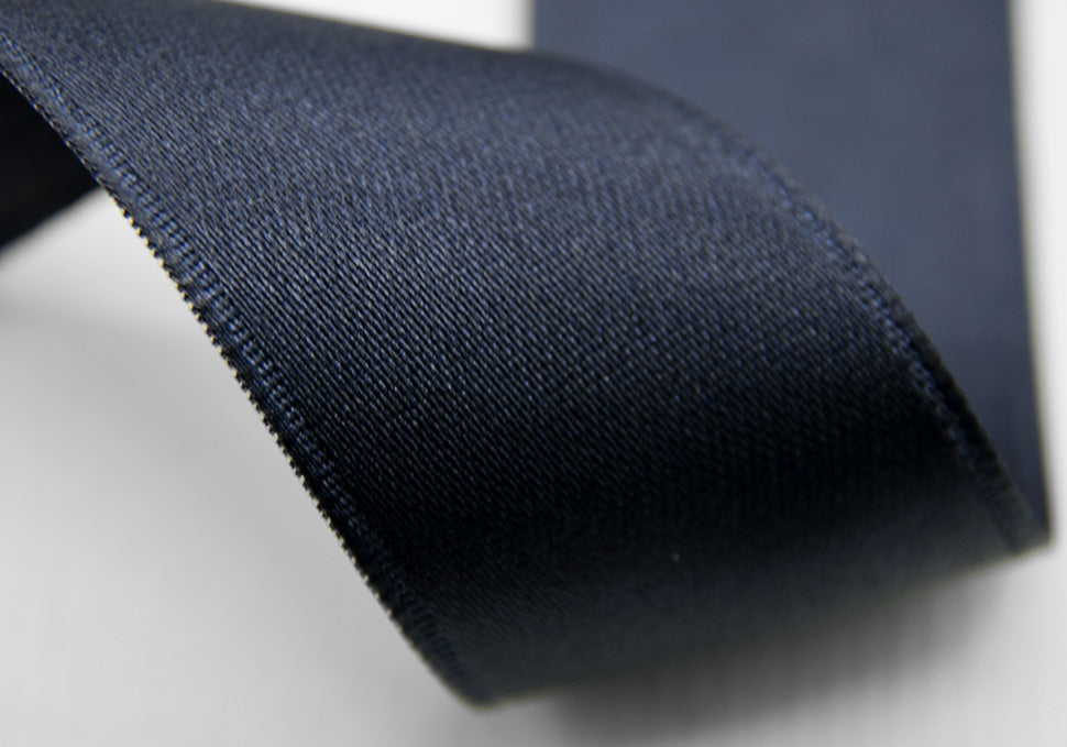 doppio raso tirante laterale 48 mm blu notte