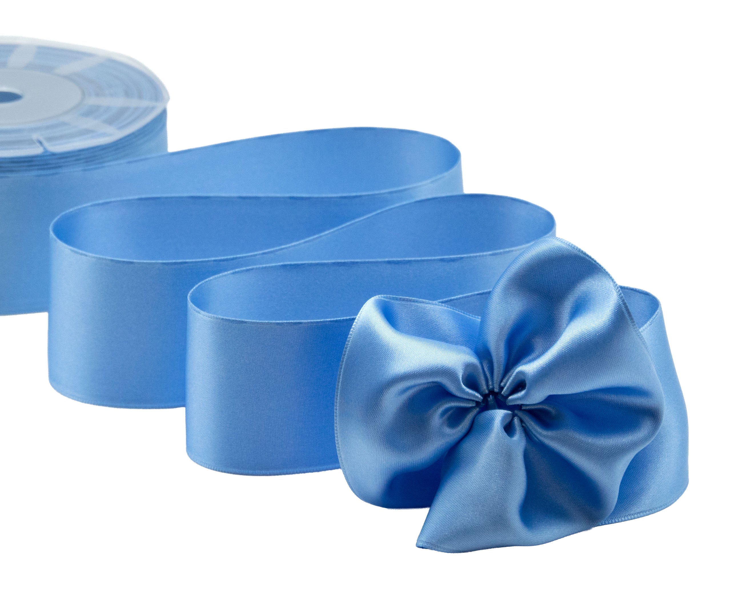 doppio raso tirante laterale 48 mm blu chiaro