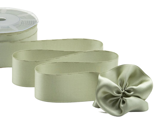 doppio raso tirante laterale 48 mm verde salvia