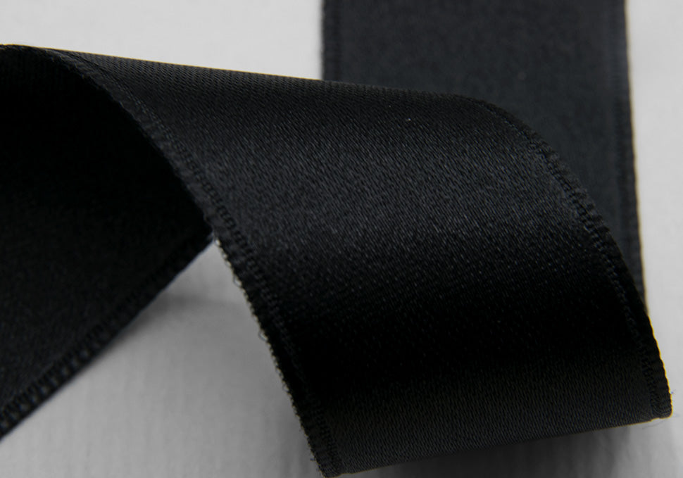 doppio raso tirante laterale 48 mm nero