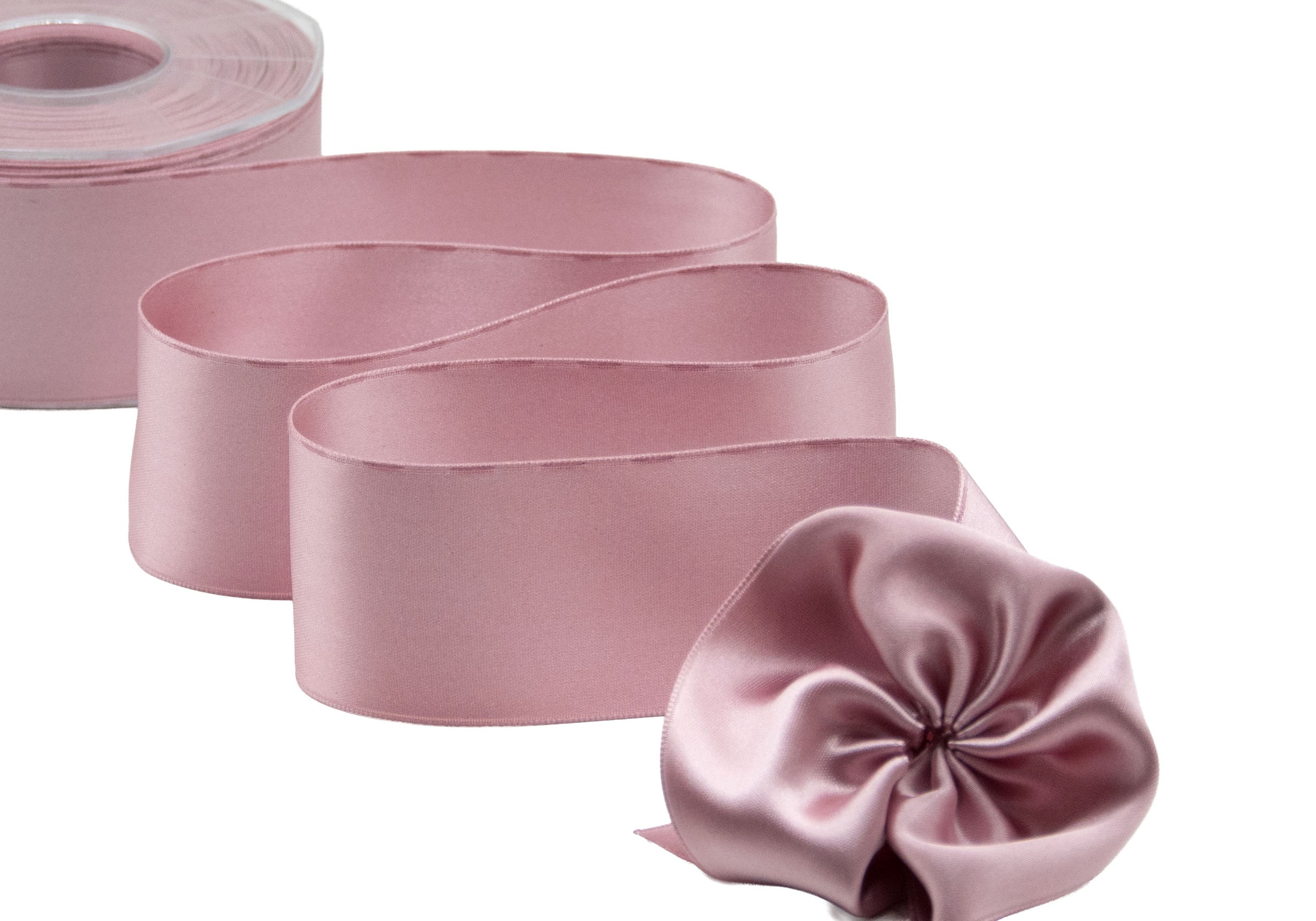 doppio raso tirante laterale 48 mm rosa antico