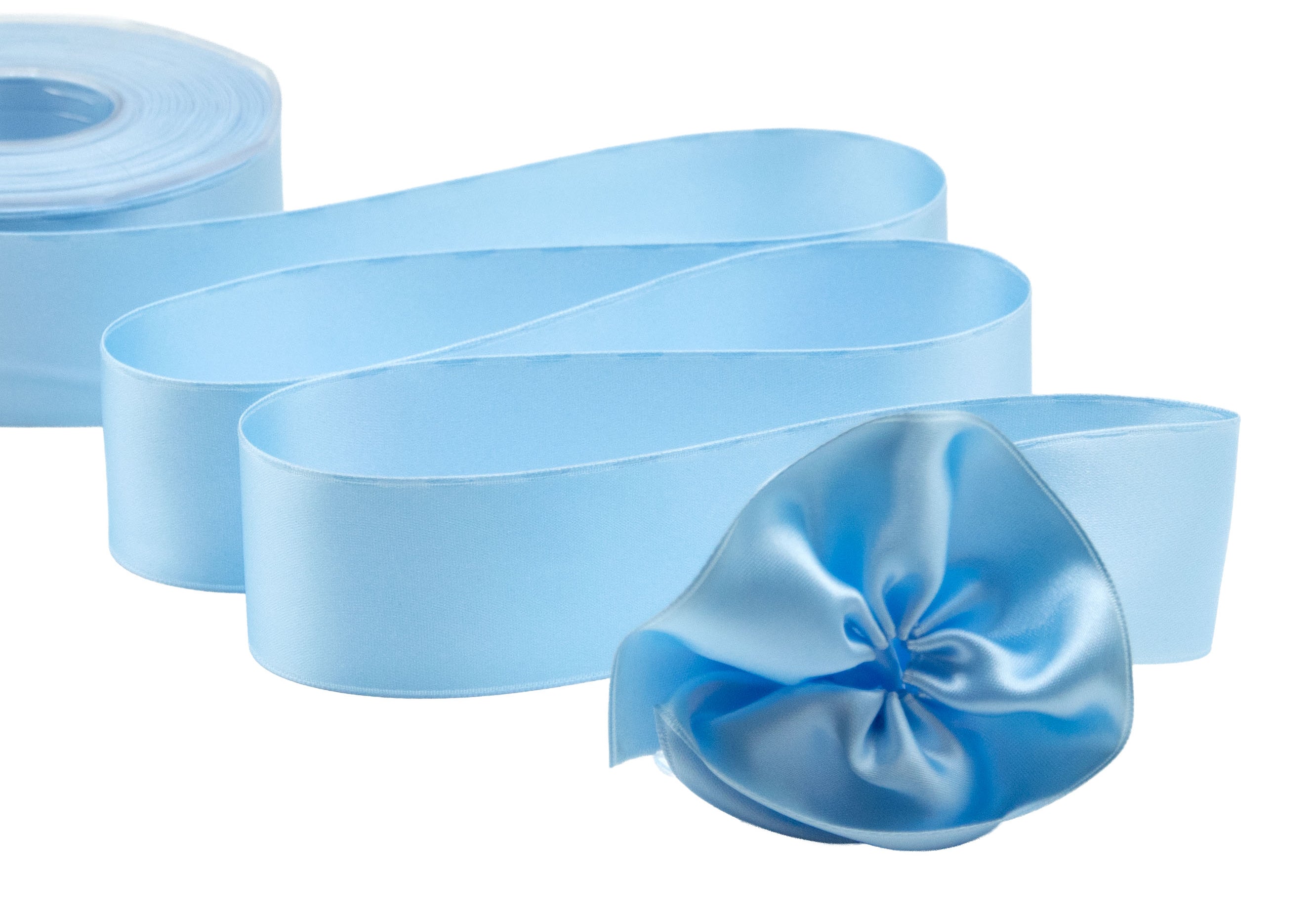 doppio raso tirante laterale 48 mm azzurro baby