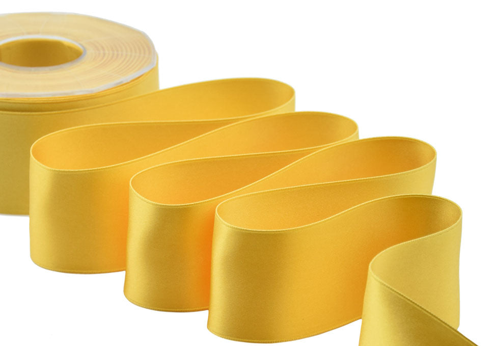 doppio raso 48 mm giallo sole