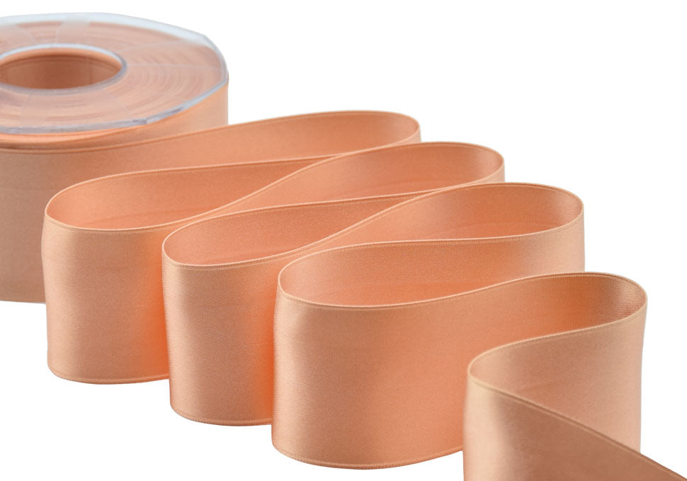 doppio raso 48 mm arancio albicocca