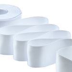doppio raso 48 mm bianco ottico