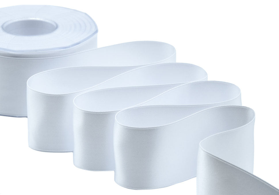 doppio raso 48 mm bianco ottico